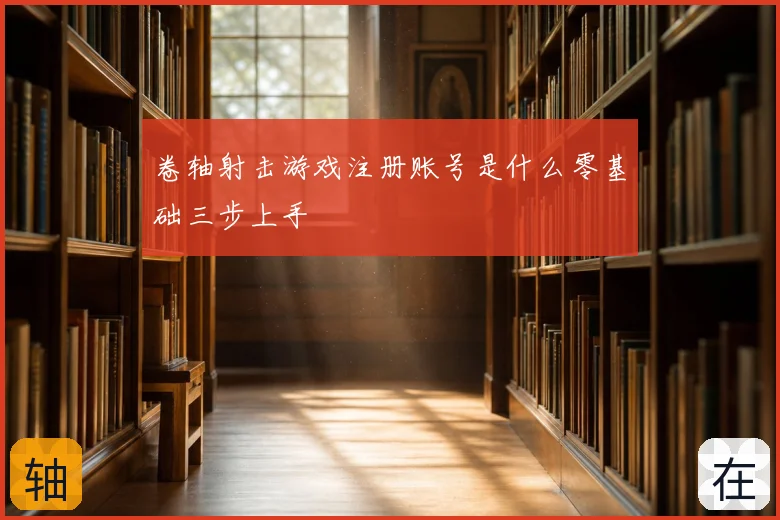 卷轴射击游戏注册账号是什么零基础三步上手